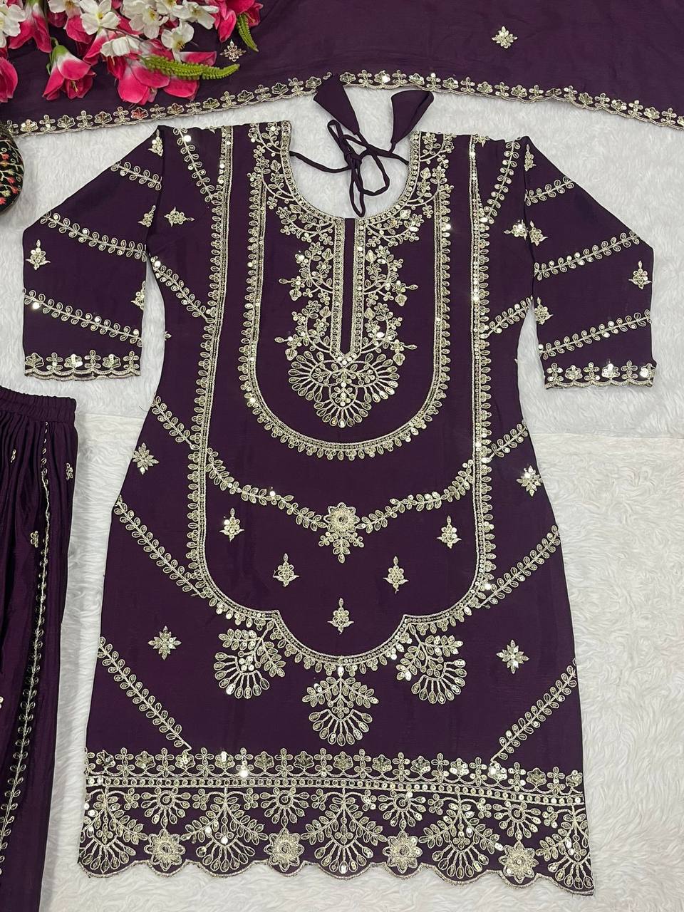 The Rani Pink Ceremonial Heritage Gharara